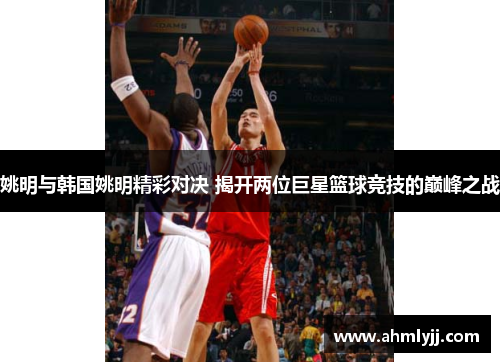 姚明与韩国姚明精彩对决 揭开两位巨星篮球竞技的巅峰之战